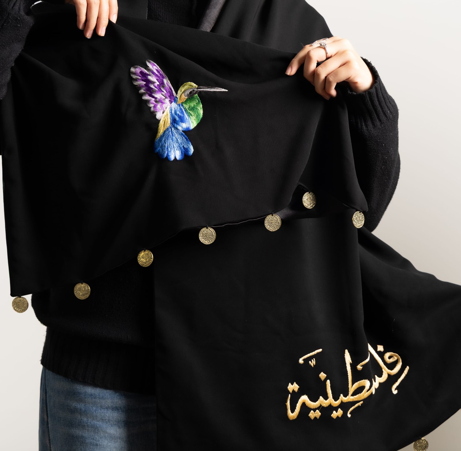 شال "ليل فلسطين" – الإصدار الأسود - 2