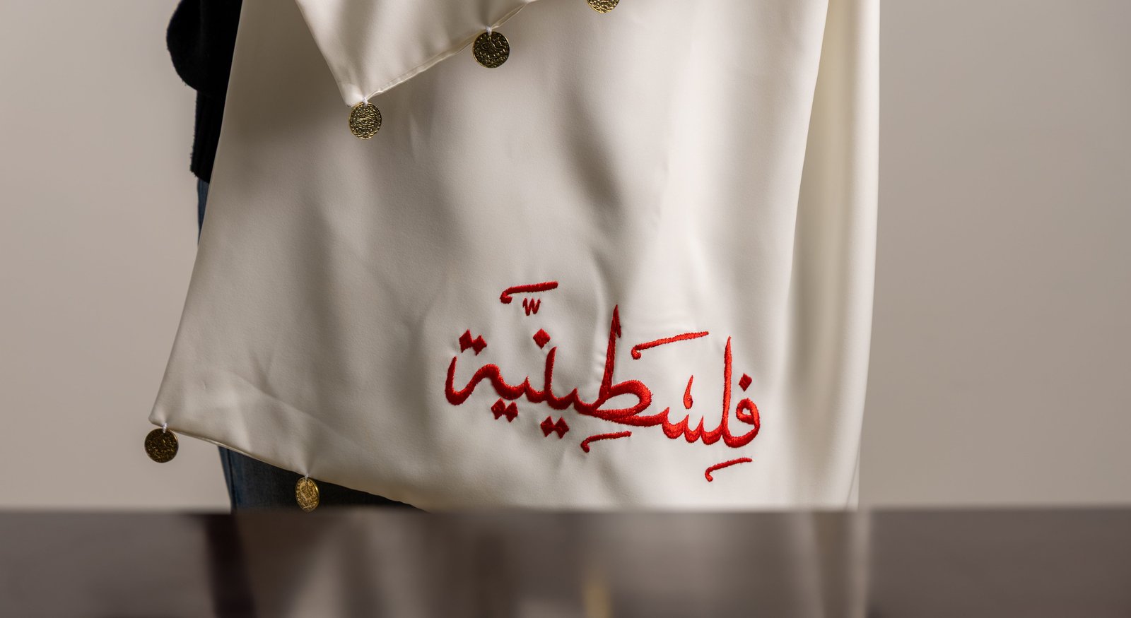 شال "نهار فلسطين" – الإصدار الأبيض - 2